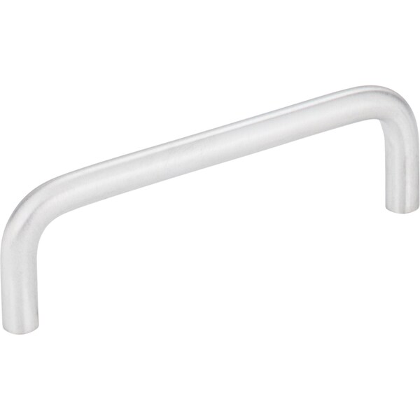 Elements By Hardware Resources 96 mm Center-to-Center Brushed Chrome Torino Cabinet Wire Pull - S271-96BC