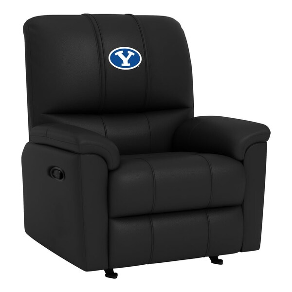 Dreamseat Rocker Recliner with BYU Cougars Stretch Y Logo - XZ52031CDRRBLK-PSCOL13231