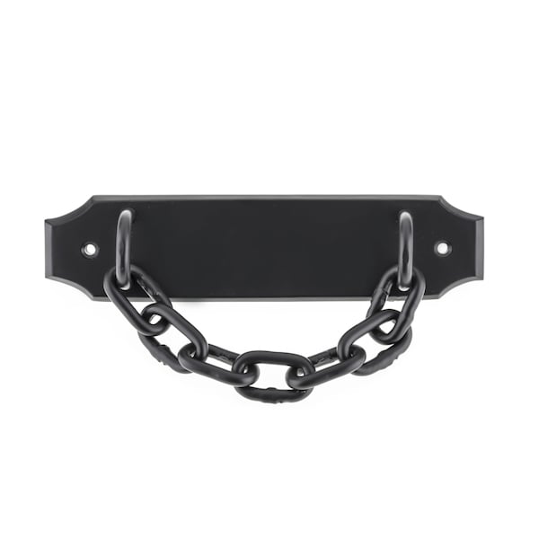 Richelieu 6 5/16 in (160 mm) Center-to-Center Matte Black Eclectic Forged Iron Drawer Pull - BP9654160900