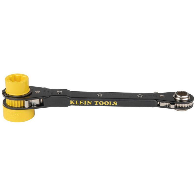 Klein Tools 5-in-1 Heavy Duty Racheting Lineman's Wrench - KT155HD