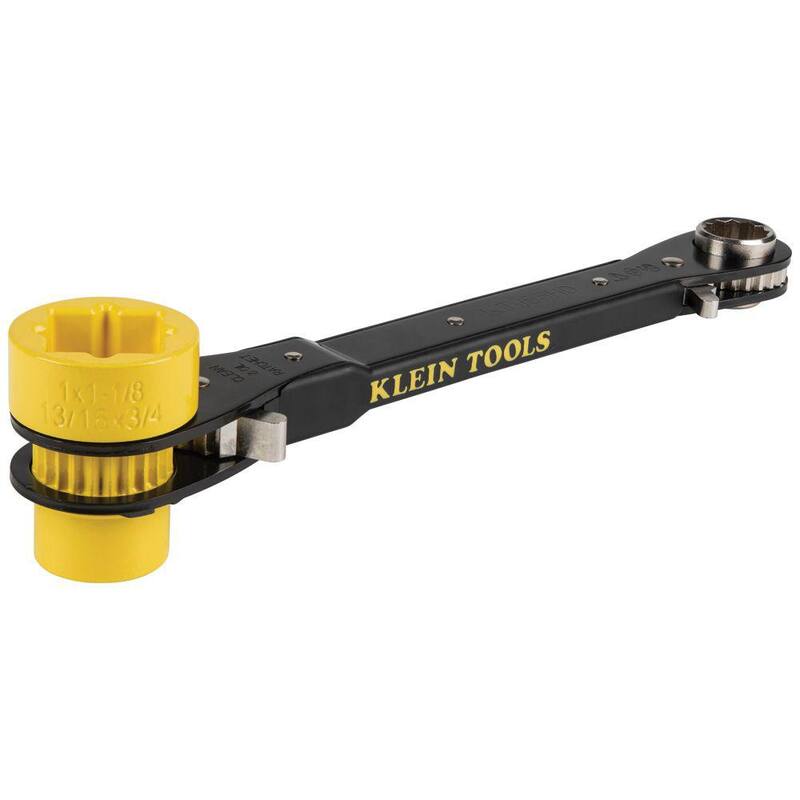 Klein Tools 5-in-1 Heavy Duty Racheting Lineman's Wrench - KT155HD