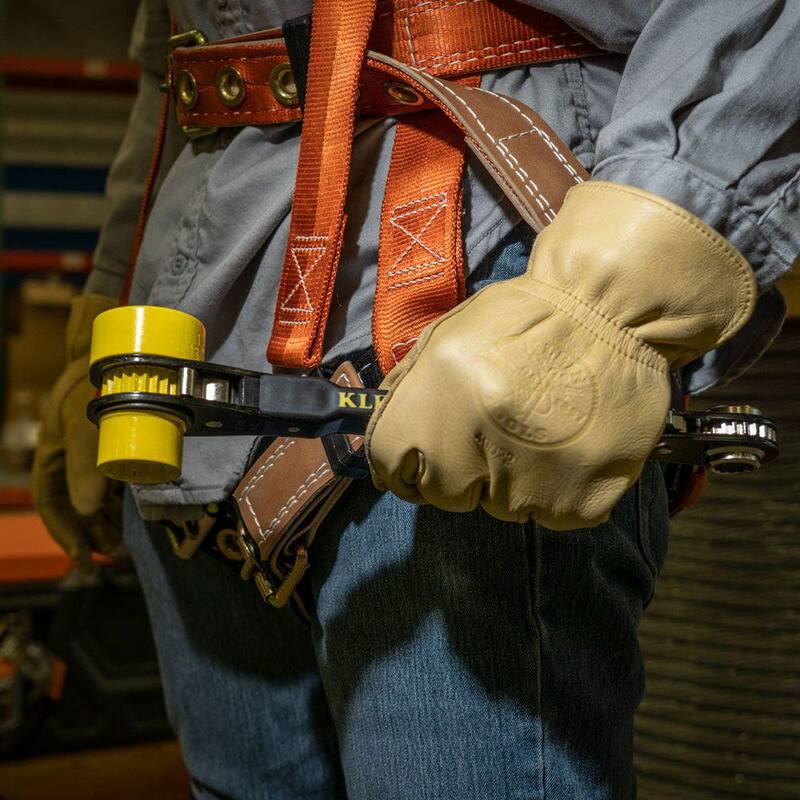 Klein Tools 5-in-1 Heavy Duty Racheting Lineman's Wrench - KT155HD