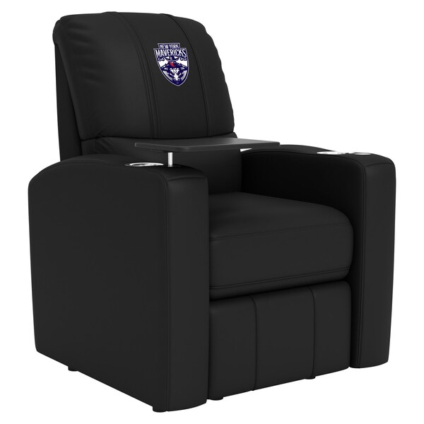 Dreamseat Stealth Power Plus Recliner with New York Mavericks Primary Logo - XZ520823901CDSMHTUSBBLK-PSPBR0045