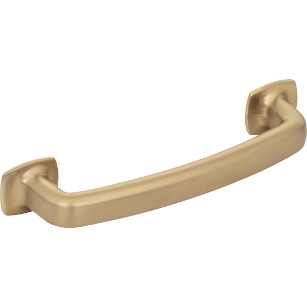 Jeffrey Alexander 96 mm Center-to-Center Satin Bronze Belcastel 1 Cabinet Pull - MO6373SBZ
