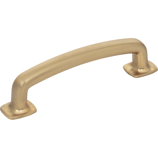 Jeffrey Alexander 96 mm Center-to-Center Satin Bronze Belcastel 1 Cabinet Pull - MO6373SBZ