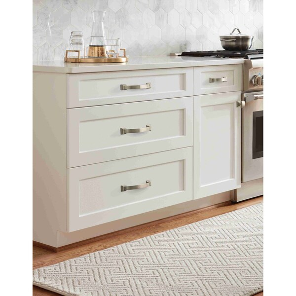 Amerock Candler 3 in 76 mm Center-to-Center Satin Nickel Cabinet Pull - BP29349G10