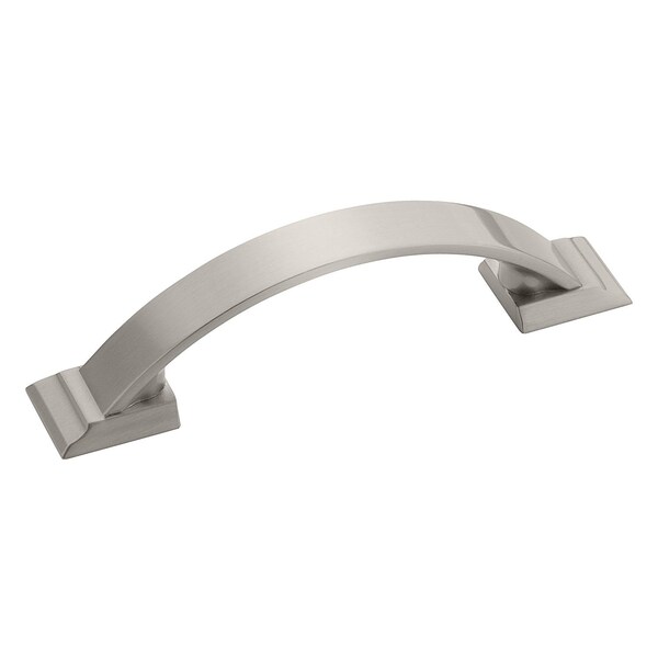 Amerock Candler 3 in 76 mm Center-to-Center Satin Nickel Cabinet Pull - BP29349G10