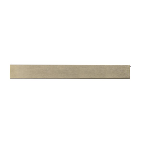 Richelieu 16 3/8 in (416 mm) Champagne Bronze Contemporary Aluminum Edge Pull, Lincoln Collection - BP9898416CHBRZ