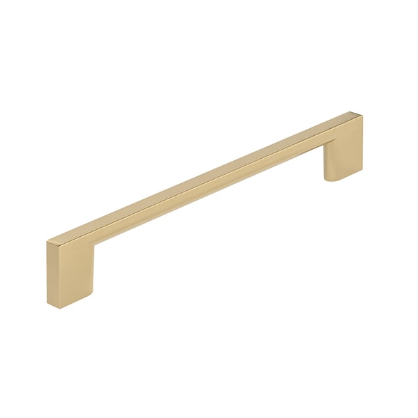 Richelieu 6 5/16 in (160 mm) Center-to-Center Champagne Bronze Contemporary Cabinet Pull - BP8160160CHBRZ