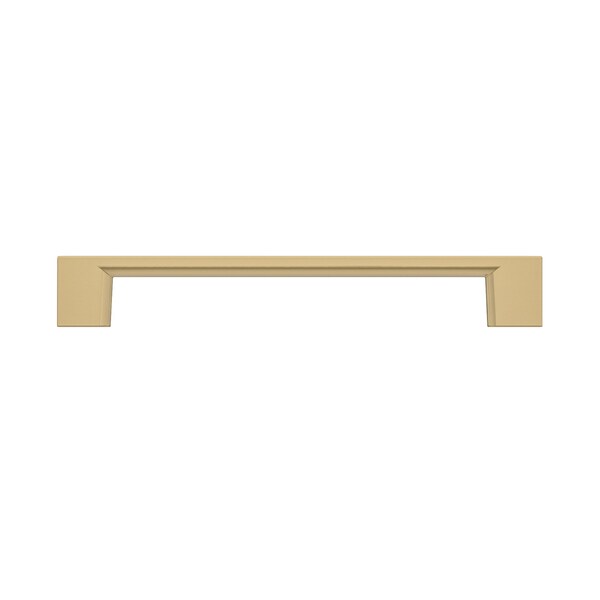 Richelieu 6 5/16 in (160 mm) Center-to-Center Champagne Bronze Contemporary Cabinet Pull - BP8160160CHBRZ