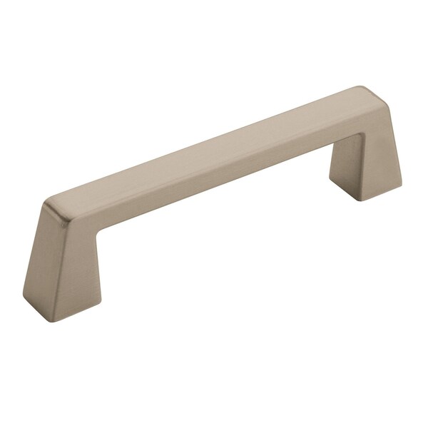 Amerock Blackrock 3-3/4 in 96 mm Center-to-Center Satin Nickel Cabinet Pull - BP55276G10