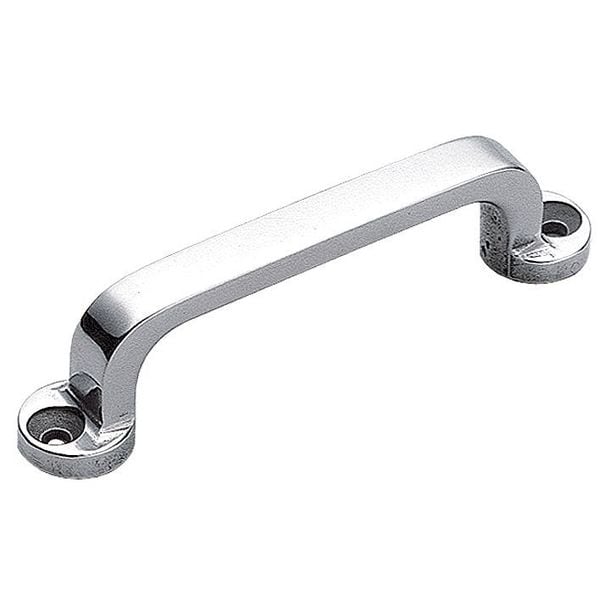 Sugatsune Pull Handle, 2-1/4 In. H, Polished, Unthr. Through Holes - FT-65