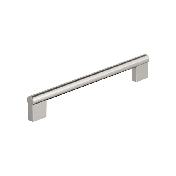 Amerock Versa 7-9/16 inch 192mm Center-to-Center Satin Nickel Cabinet Pull - BP55531G10