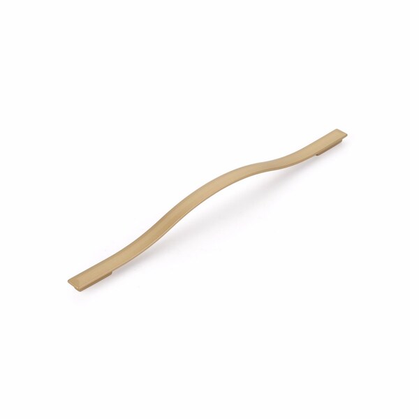 Schaub 288mm to 320mm Center to Center Skyevale Cabinet Pull Signature Satin Brass Finish - 306-SSB