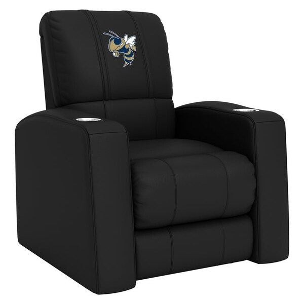 Dreamseat Relax Recliner with Georgia Tech Yellow Jackets Alternate Buzz Logo - XZ418301RHTCDBLK-PSCOL12085