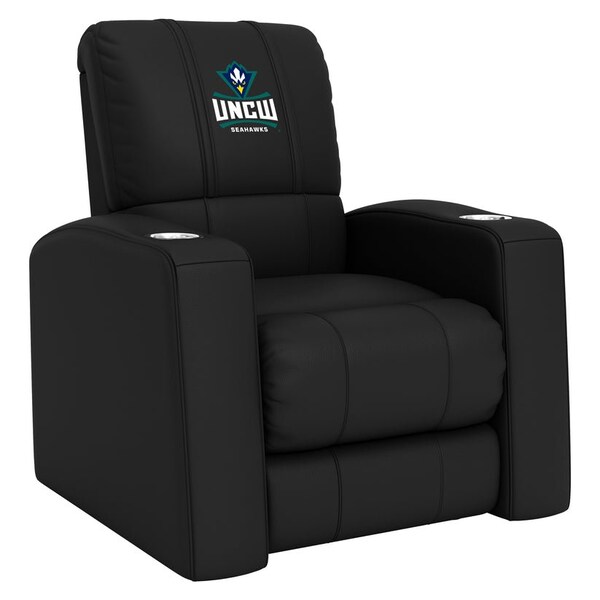 Dreamseat Home Theater Recliner with UNC Wilmington Primary Logo - XZ418301RHTCDBLK-PSCOL13775