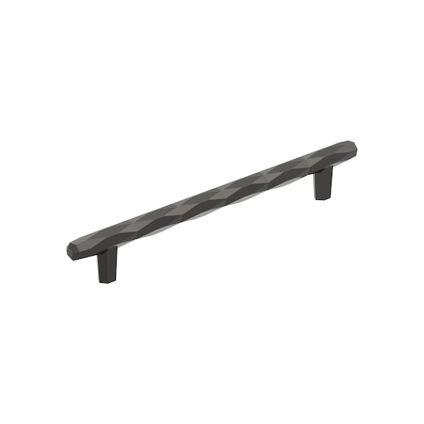 Amerock St. Vincent 8 inch 203mm Center-to-Center Black Bronze Cabinet Pull - BP55500BBR