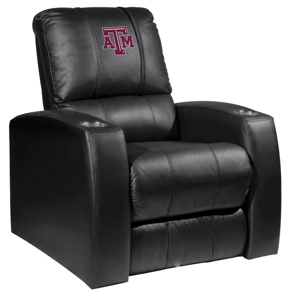 Dreamseat Home Theater Recliner with Texas A and M Aggies Logo - XZ418301RHTCDBLK-PSCOL13170