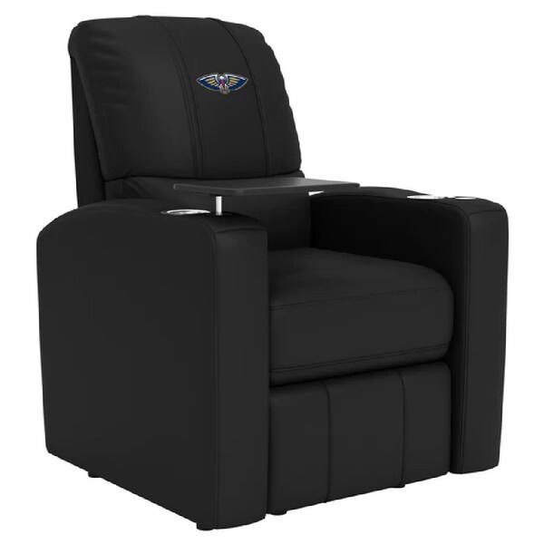 Dreamseat Stealth Power Plus Recliner with New Orleans Pelicans Primary Logo - XZ520823901CDSMHTUSBBLK-PSNBA31085