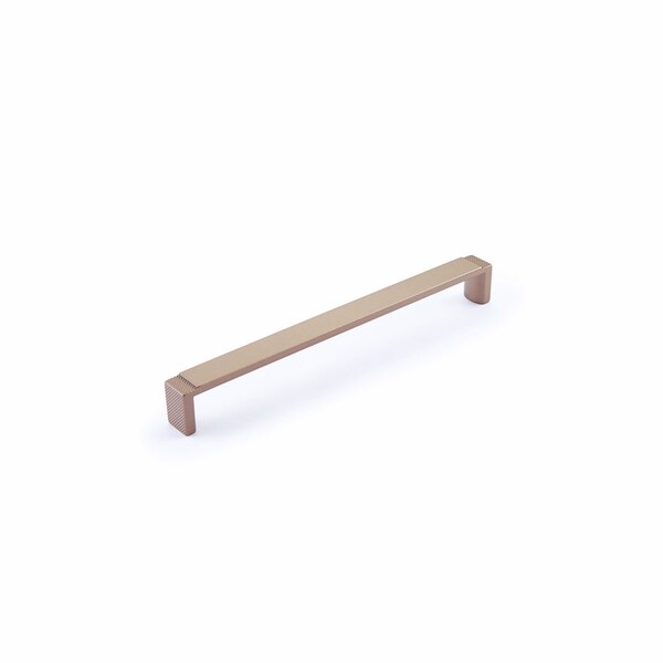 Schaub 7-1/2in Center to Center Quadrato Wide Cabinet Pull Satin Bronze Finish - 20017-SBZ
