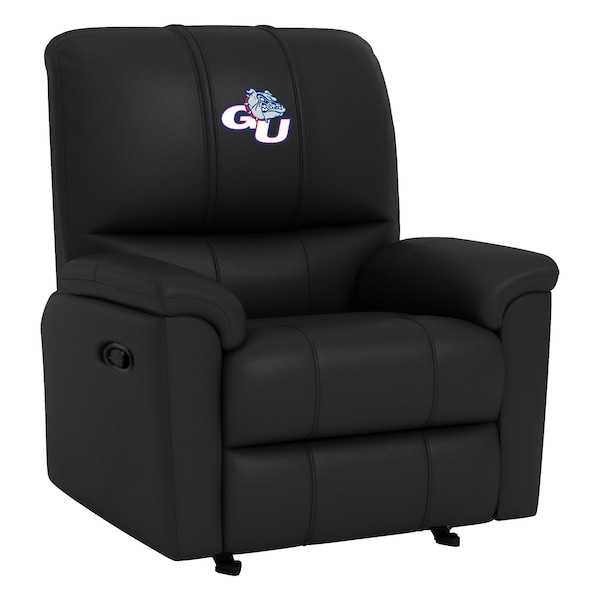 Dreamseat Rocker Recliner with Gonzaga Bulldogs Logo - XZ52031CDRRBLK-PSCOL13330