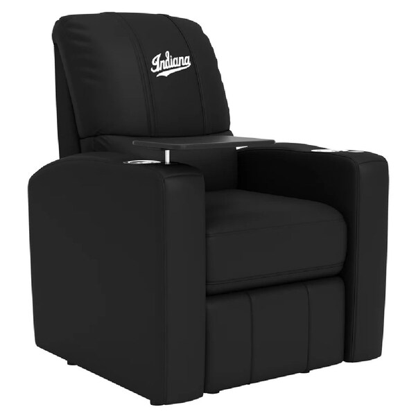 Dreamseat Stealth Power Plus Recliner with Indiana University Script Logo - XZ520823901CDSMHTUSBBLK-PSCOL13901
