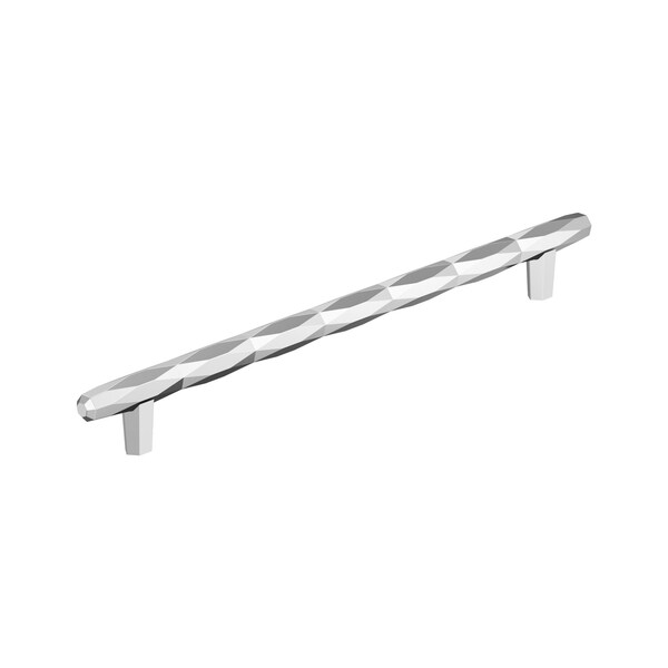 Amerock St. Vincent 10-1/16 inch 256mm Center-to-Center Polished Chrome Cabinet Pull - BP5550126
