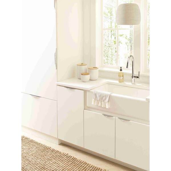 Amerock Aloft 4-3/16 in 106 mm Center-to-Center Polished Chrome Cabinet Edge Pull - BP3674326