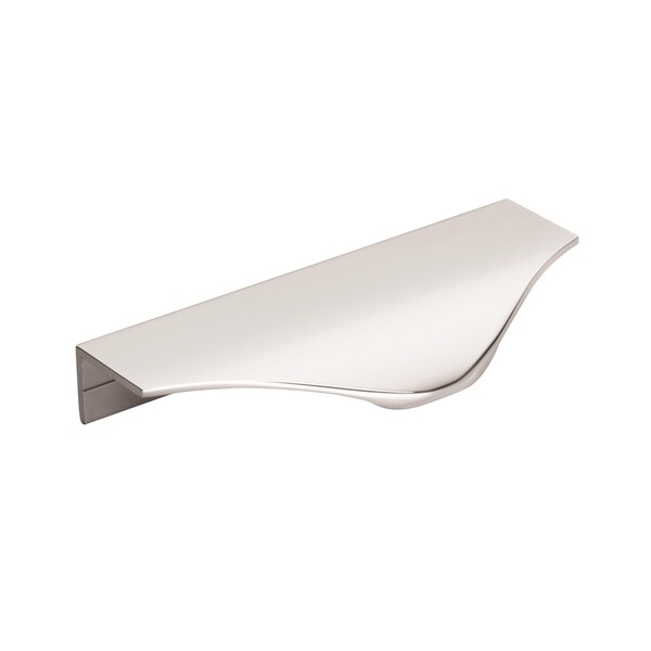 Amerock Aloft 4-3/16 in 106 mm Center-to-Center Polished Chrome Cabinet Edge Pull - BP3674326