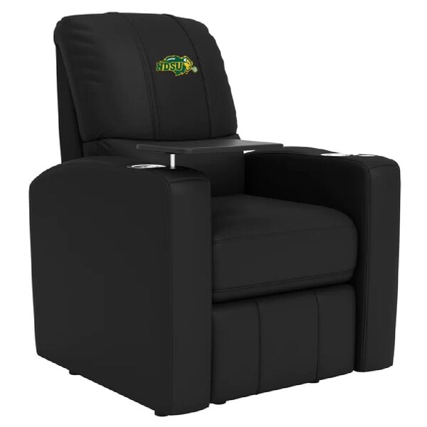 Dreamseat Stealth Power Plus Recliner with North Dakota State Bison Logo - XZ520823901CDSMHTUSBBLK-PSCOL13491