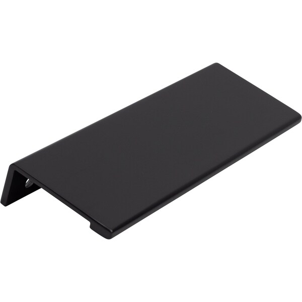 Designperfect 3-3/4'' Center-to-Center Tab Pull, Matte/Flat Black - DPA-F423BLK
