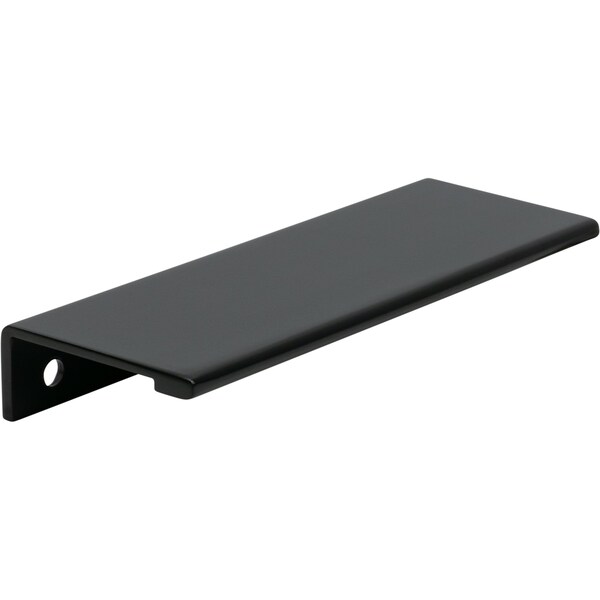 Designperfect 3-3/4'' Center-to-Center Tab Pull, Matte/Flat Black - DPA-F423BLK