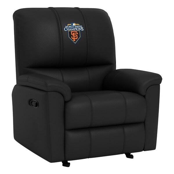 Dreamseat Rocker Recliner with San Francisco Giants Champs'10 - XZ52031CDRRBLK-PSMLB22033