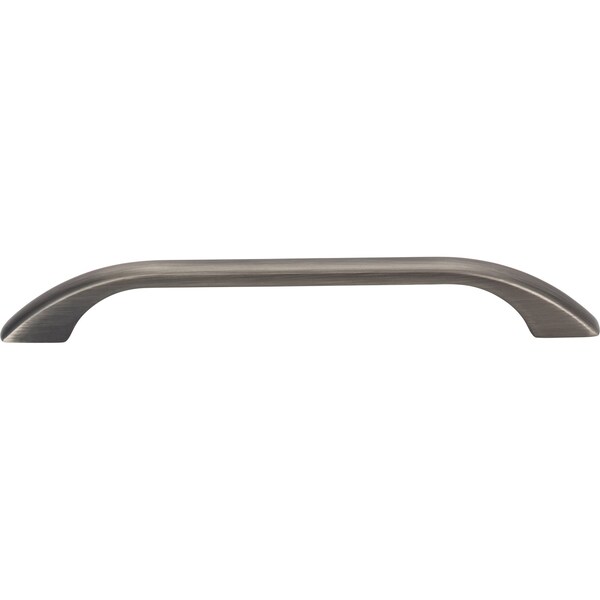 Jeffrey Alexander 192 mm Center-to-Center Brushed Pewter Square Sonoma Cabinet Pull - 4192BNBDL