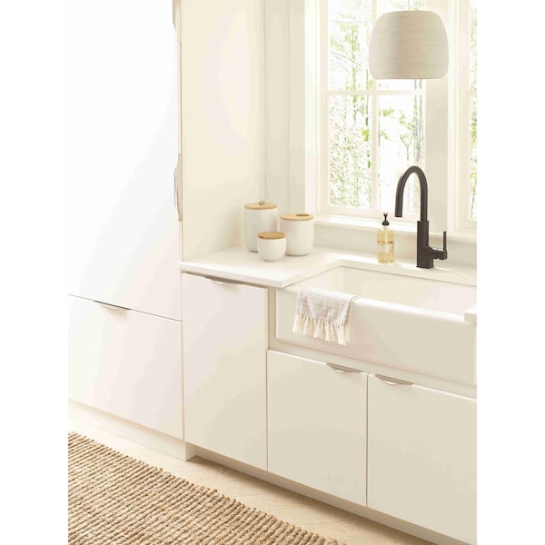 Amerock Aloft 6-9/16 in 167 mm Center-to-Center Polished Nickel Cabinet Edge Pull - BP36745PN