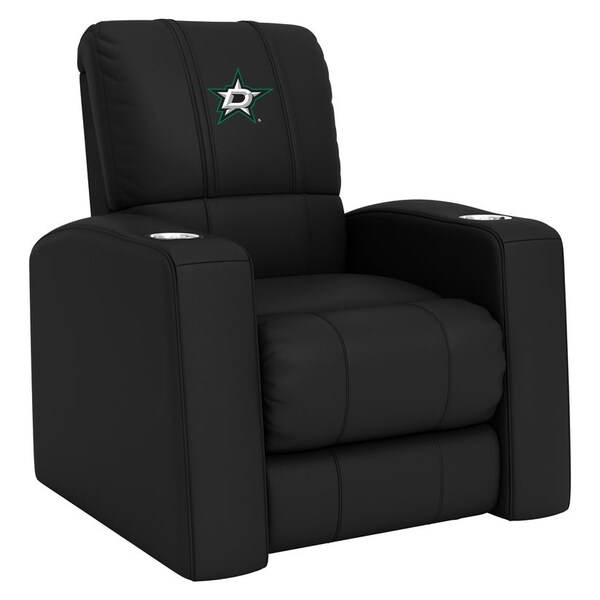 Dreamseat Home Theater Recliner with Dallas Stars Logo - XZ418301RHTCDBLK-PSNHL40091