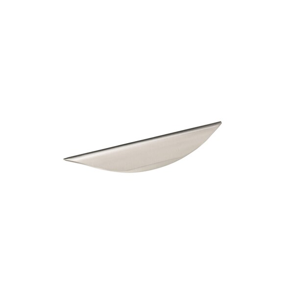 Richelieu 3 3/4 in (96 mm) Center-to-Center Brushed Nickel Contemporary Drawer Pull - BP42696195