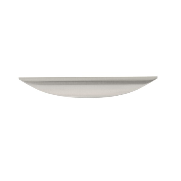 Richelieu 3 3/4 in (96 mm) Center-to-Center Brushed Nickel Contemporary Drawer Pull - BP42696195