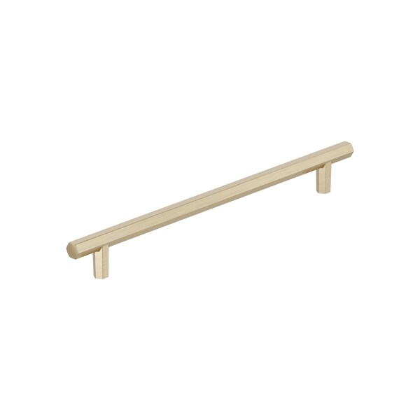 Amerock Caliber 8-13/16 inch 224mm Center-to-Center Golden Champagne Cabinet Pull - BP36959BBZ