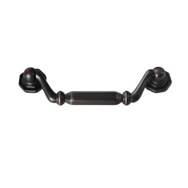 Camp Usa Suffolk 3.87 in. Drop Cabinet Pull - Oil Rubbed Bronze - CA582264