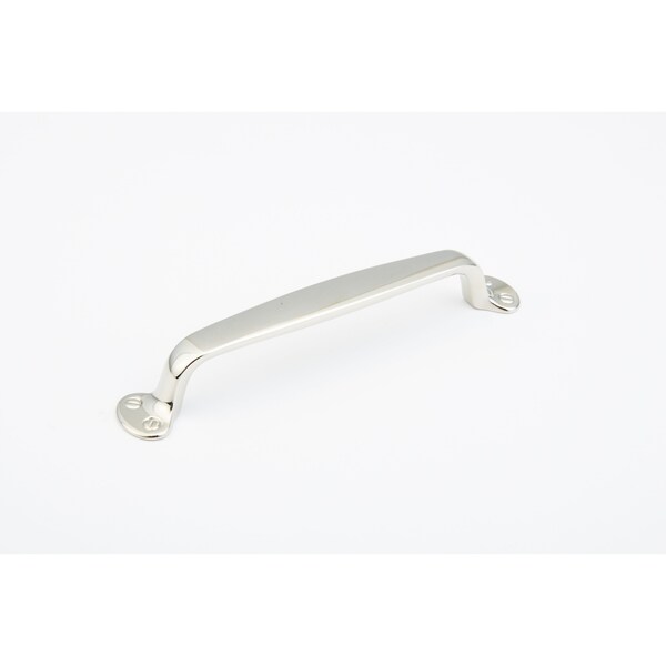 Schaub 6in Center to Center Country Cabinet Pull Polished Nickel Finish - 745-PN