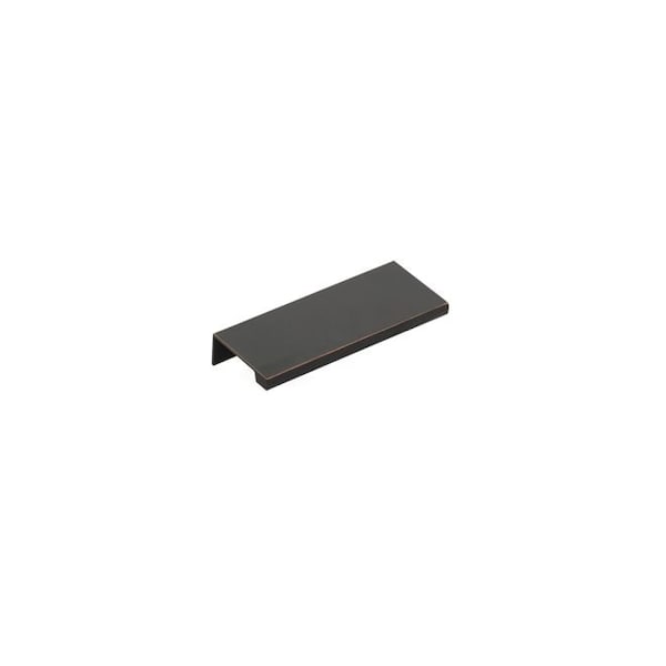 Emtek Edge Cabinet Pull with 3 in Center to Center Oil Rubbed Bronze Finish - 87100US10B