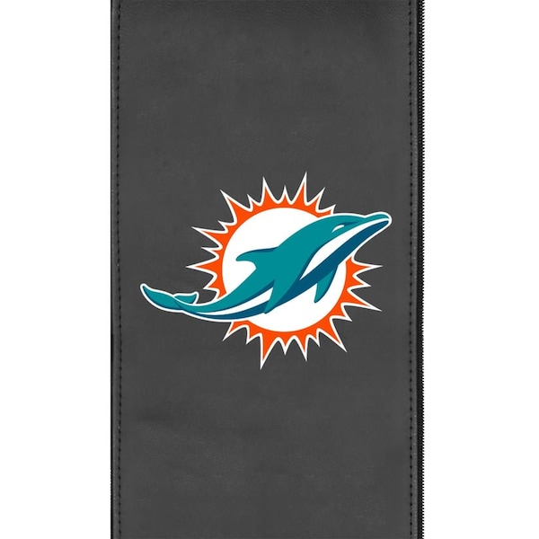Dreamseat Home Theater Recliner with  Miami Dolphins Primary Logo - XZ418301RHTCDBLK-PSNFL20090