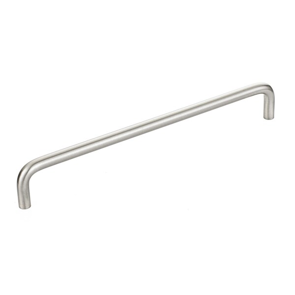 Richelieu 7 9/16 in (192 mm) Center-to-Center Brushed Nickel Contemporary Drawer Pull - BP2288192195