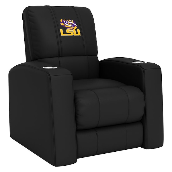 Dreamseat Home Theater Recliner with LSU Tigers Logo - XZ418301RHTCDBLK-PSCOL13165