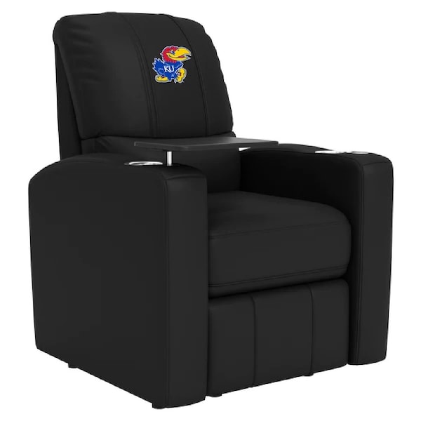 Dreamseat Stealth Power Plus Recliner with Kansas Jayhawks Logo - XZ520823901CDSMHTUSBBLK-PSCOL13195