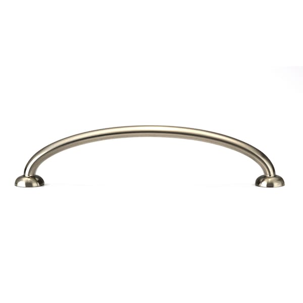 Richelieu 5 1/16 in (128 mm) Center-to-Center Brushed Nickel Traditional Drawer Pull - 51278128195