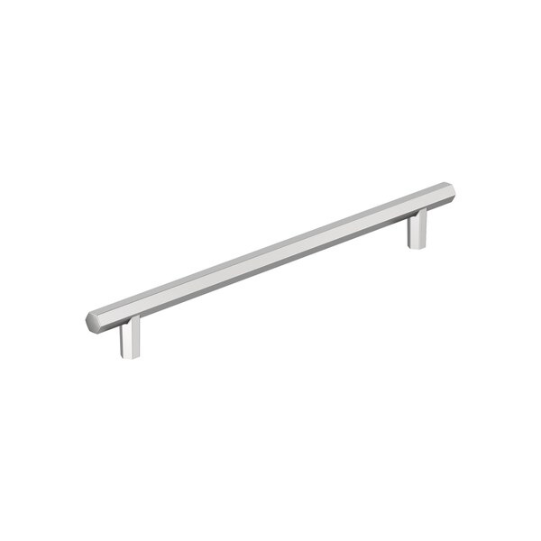 Amerock Caliber 8-13/16 inch 224mm Center-to-Center Polished Chrome Cabinet Pull - BP3695926