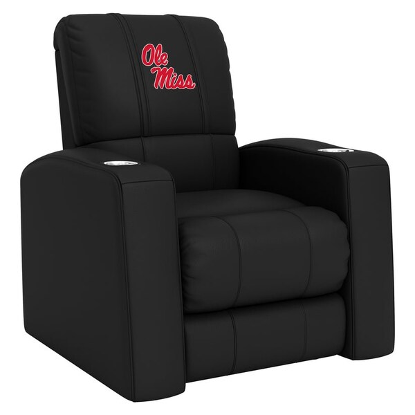 Dreamseat Relax Recliner with Mississippi Rebels Logo - XZ418301RHTCDBLK-PSCOL13246
