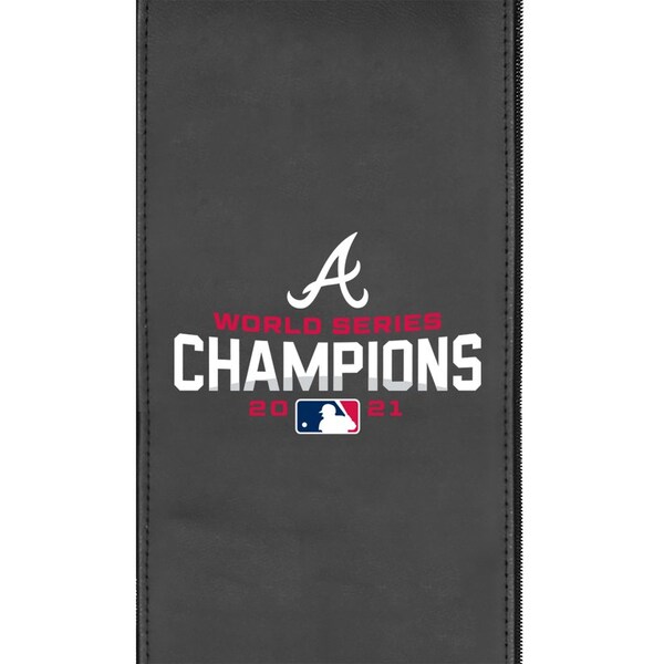 Dreamseat Relax Recliner with Atlanta Braves 2021 World Champions Logo - XZ418301RHTCDBLK-PSMLB20013